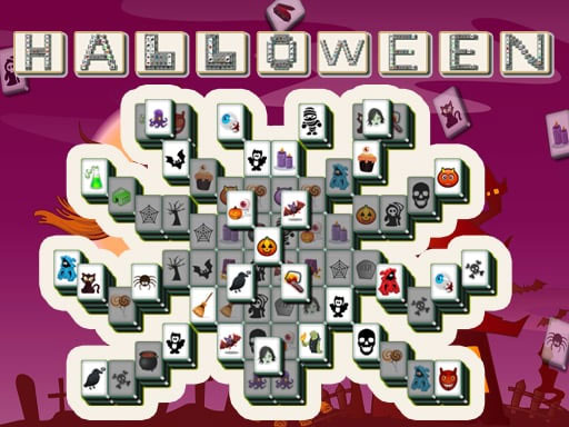 Halloween Mahjong Deluxe.  
