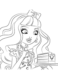   (Blondie Lockes) -  .  Ever After High